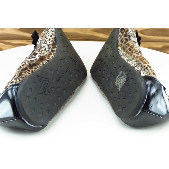 Adrienne‎ Vittadini Women Sz 6 M Brown Ballet Leather Shoes - Picture 6 of 7